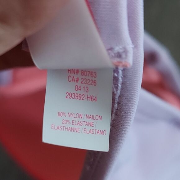 Victorias Secret 32D Strapless Pushup Bikini Top Purple Pink - Picture 5 of 5